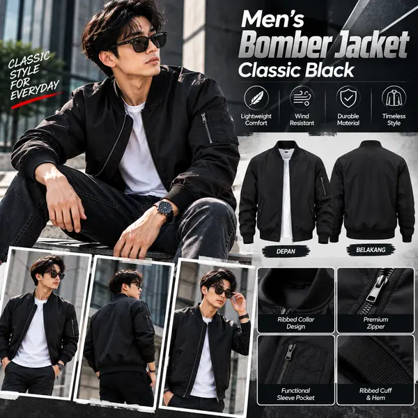 Mantul138 Jaket Bomber
